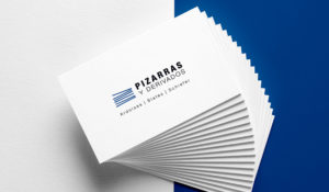 Logo Pizarras réalisé par BENELELA, graphiste à Loctudy et Pont-l'Abbé