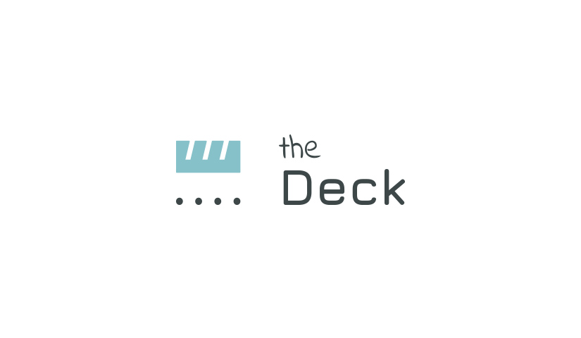 Logo the Deck, communication et creation graphique BENELELA, finistere