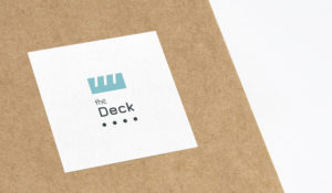 Logo print the Deck - BENELELA Studio graphique Pont-l'Abbé, Loctudy