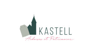 Logo Kastell Ardoises et Patrimoine - BENELELA Studio graphique Pont-l'Abbé, Loctudy