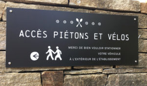 Panonceau restaurant Loctudy - BENELELA Studio graphique Pont-l'Abbé, Loctudy