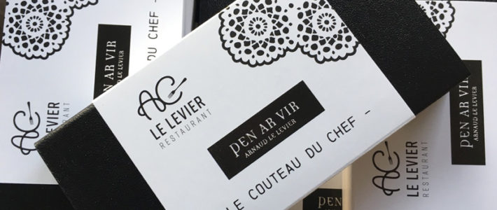 Packaging Couteaux AC LE LEVIER Loctudy - BENELELA Studio graphique Pont-l'Abbé, Loctudy