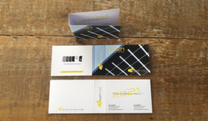Carte 2 plis pour packaging