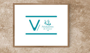 Logo Notaires de France - Graphiste Pont-l'Abbé - Loctudy : BENELELA Studio graphique Finistère sud, Pays bigouden