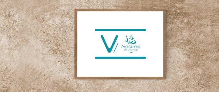 Logo  V Notaires – Refonte de l’identité
