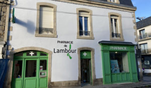 Identité Pharmacie de Lambour - Graphiste à Pont-l'Abbé - Loctudy : BENELELA Studio graphique Finistère sud, Pays bigouden