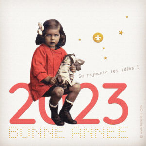 Carte de Voeux 2023 - Graphiste à Pont-l'Abbé - Loctudy : BENELELA Studio graphique - Finistère Sud, Pays bigouden