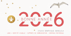 Carte de voeux Studio Graphique Benelela 2026