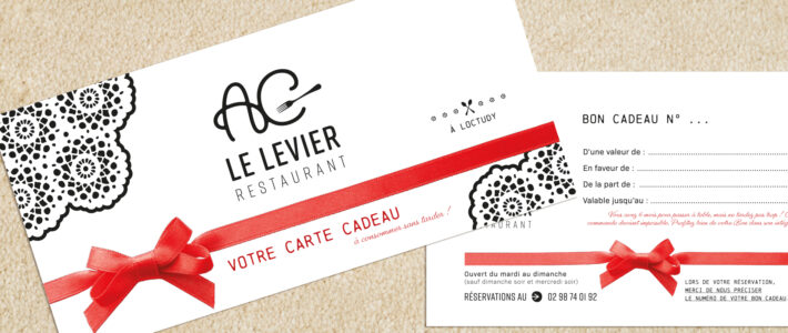 Carte Cadeau – Restaurant AC LE LEVIER Bon cadeau restaurant