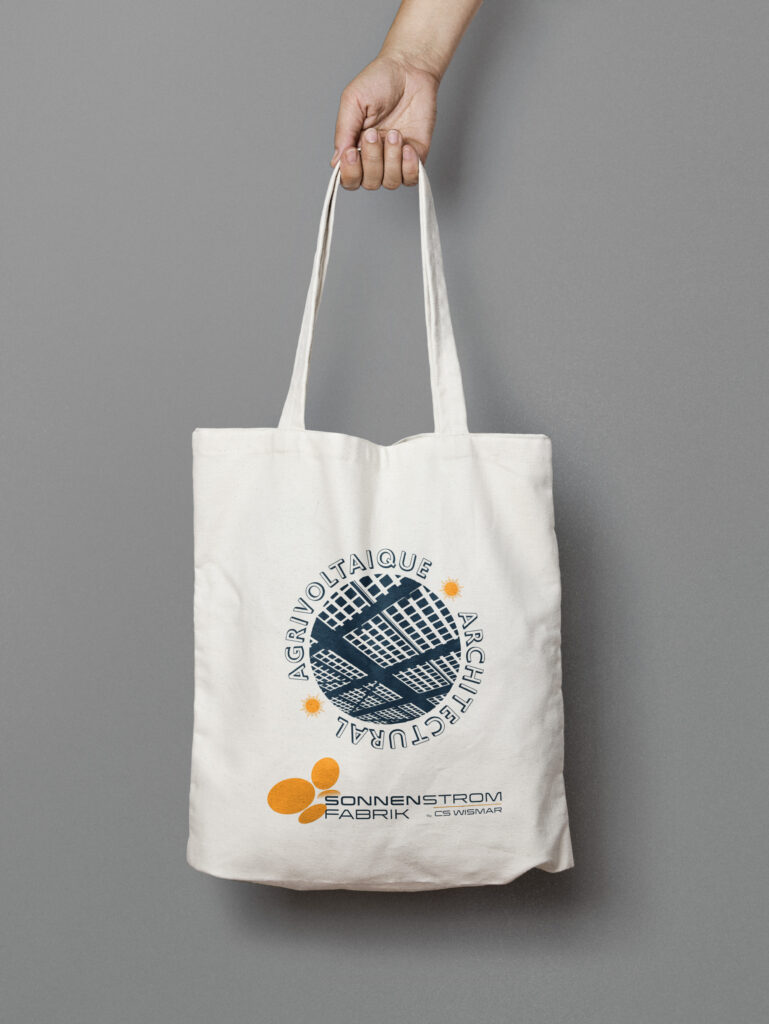 Totebag pour salon d'exposition Be Positive 2025